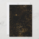 50周年記念結婚式の花の予算 招待状 (裏面)