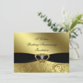 50周年記念結婚式招待状 招待状 (スタンド正面)