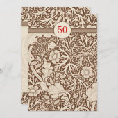 50周年記念結婚式招待状 招待状 (正面/裏面)