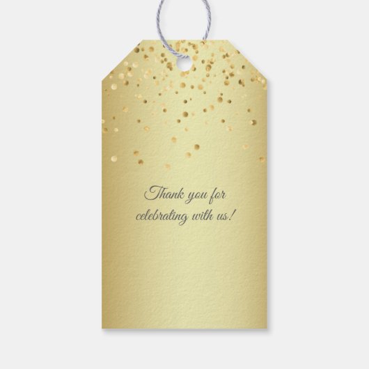 50周年記念結婚感謝 ギフトタグ (裏面)