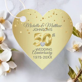 50周年記念結婚感謝 フェイバータグ