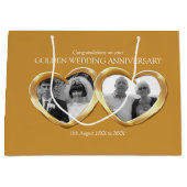 50周年記念結婚抱き枕 ラージペーパーバッグ (正面)