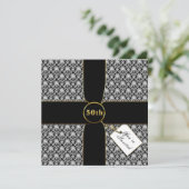 50周年記念結婚招待状 招待状 (スタンド正面)