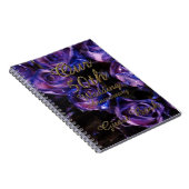 50周年記念結婚本金ゴールドフローラ ノートブック (右側)