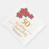 50周年記念結婚水彩赤ポインセチア (コーナー)