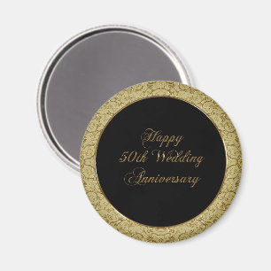 50周年記念結婚磁石 マグネット