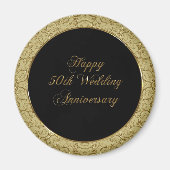 50周年記念結婚磁石 マグネット (正面)