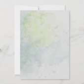 50周年記念結婚紫フローラ 招待状 (裏面)