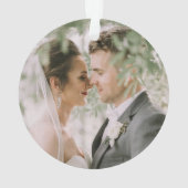 50周年記念結婚記念デザイン オーナメント (裏面)