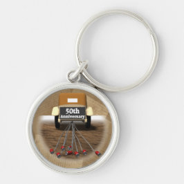 50周年記念結婚贈り キーホルダー