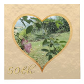 50周年記念結婚金のフォトキューブ フォトキューブ (右)