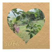 50周年記念結婚金のフォトキューブ フォトキューブ (右)