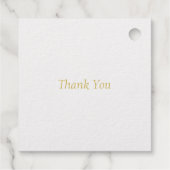 50周年記念結婚金の葉 フェイバータグ (裏面)