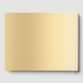 50周年記念結婚金ゴールドフォトレースフローラ ゲストブック (裏面)