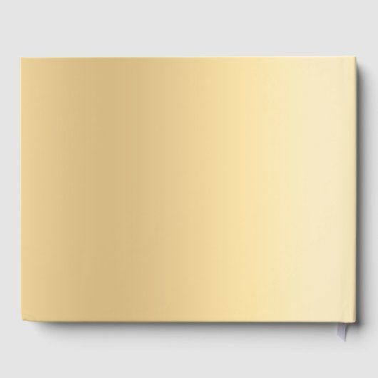 50周年記念結婚金ゴールドフォトレースフローラ ゲストブック (裏面)