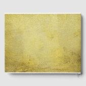 50周年記念結婚金ゴールドフローラ ゲストブック (裏面)