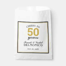 50周年記念結婚金ゴールド応援～50年 フェイバーバッグ