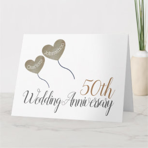 50周年記念結婚金ゴールド カード