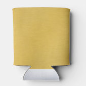 50周年記念結婚金パーソナライズされた金 缶クーラー (裏面)