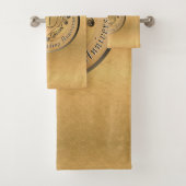 50周年記念結婚金メダル バスタオルセット (インサイチュ)