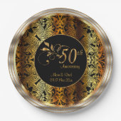 50周年記念結婚金 ペーパープレート (正面)