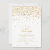 50周年記念結婚金 招待状 (正面)