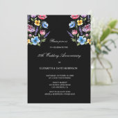 50周年記念結婚黒番 招待状 (スタンド正面)