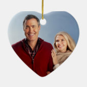 50周年記念結婚DIY写真 セラミックオーナメント (裏面)