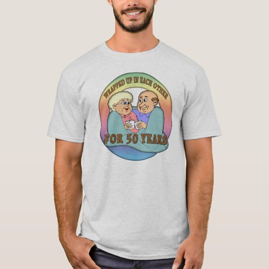50周年記念結婚Tシャツ Tシャツ (正面)