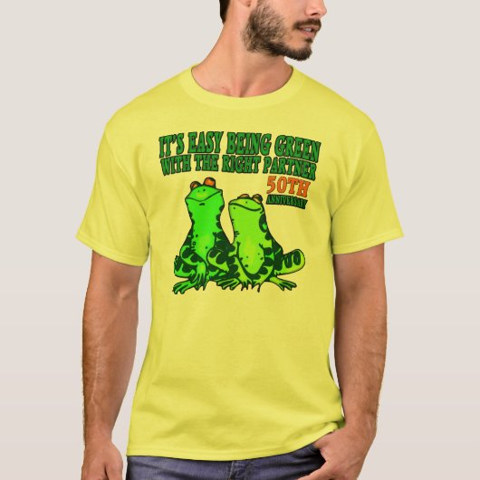 50周年記念結婚Tシャツ Tシャツ (正面)