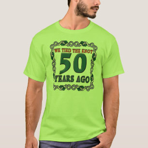 50周年記念結婚Tシャツ Tシャツ