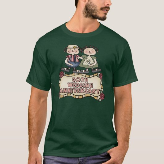 50周年記念結婚Tシャツ Tシャツ (正面)