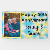 50周年記念絞り染めワンフォト 横断幕 (横)