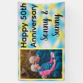 50周年記念絞り染めワンフォト 横断幕 (縦)