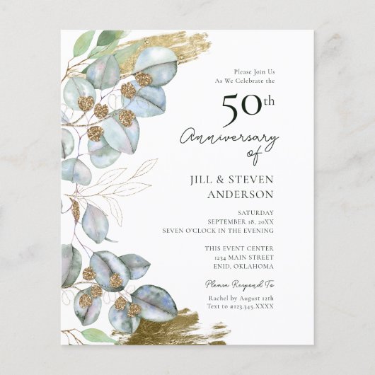 50周年記念緑のユーカリプトゥスセージ・インビタティ (正面)