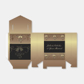 50周年記念金ゴールドとブラックフェイスボックス フェイバーボックス (折り畳みなし)