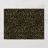 50周年記念金ゴールドハート写真の保存日時 案内ポストカード (裏面)