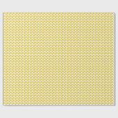 50周年記念金ゴールドハート ラッピングペーパー (フラット)