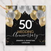 50周年記念金ゴールドバルーン フェイバータグ (正面)