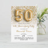 50周年記念金ゴールドフローラ招待状 招待状 (スタンド正面)