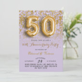 50周年記念金ゴールドフローラ招待状 招待状 (スタンド正面)