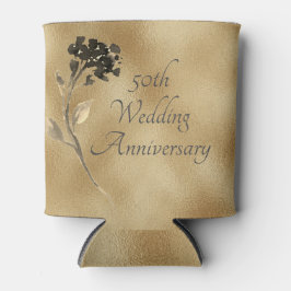 50周年記念金ゴールドフローラ エレガント 缶クーラー