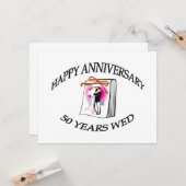 50周年記念 カード (正面/裏面インサイチュ)