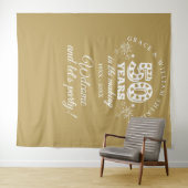 50周年記念 ゴールド フォト プロップ タペストリー (インサイチュ(横))