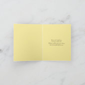 50周年記念 ブラックゴールド フラワーリース 感謝カード (内部)