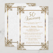 50周年記念 招待状 (正面/裏面)