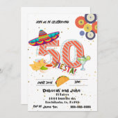 50周年記念 招待状 (正面/裏面)