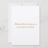 50周年記念 招待状 (裏面)