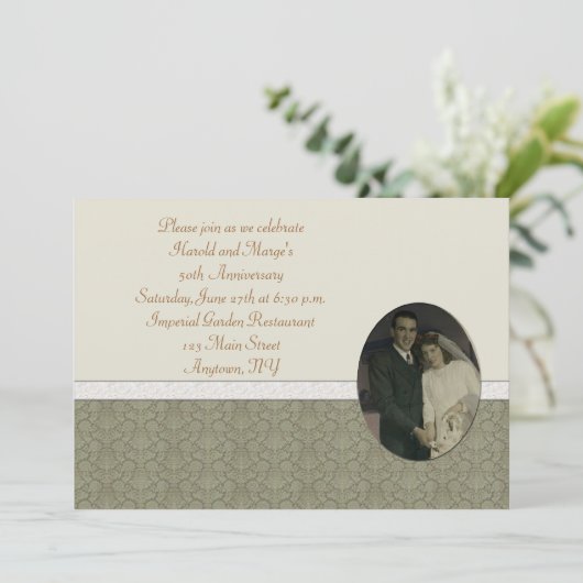 50周年記念 招待状 (スタンド正面)