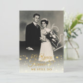 50周年記念 永遠への誓い 更新式 招待状 (スタンド正面)